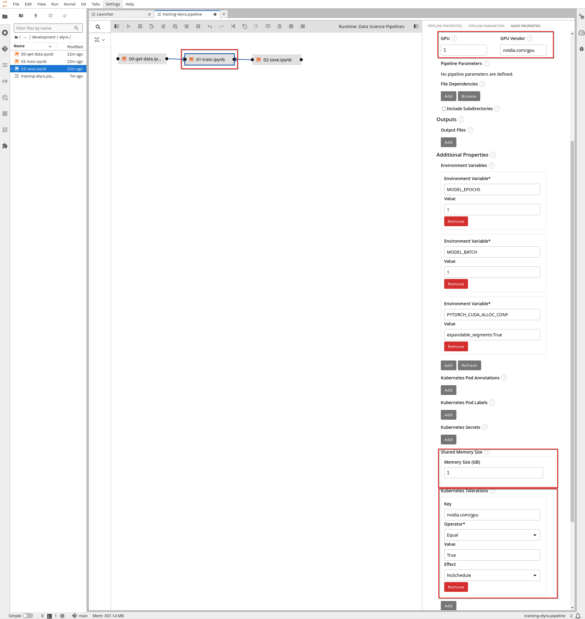 ai build pipeline elyra gpu