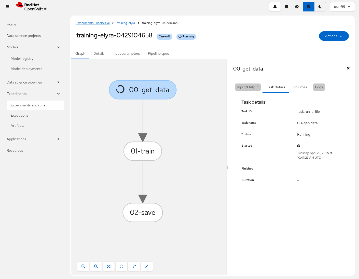 ai build pipeline run