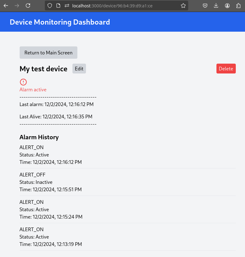 ai deploy screenshot dashboard detail